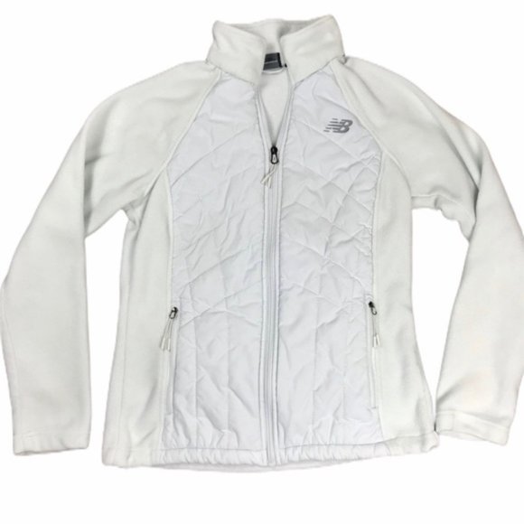 new balance white jacket